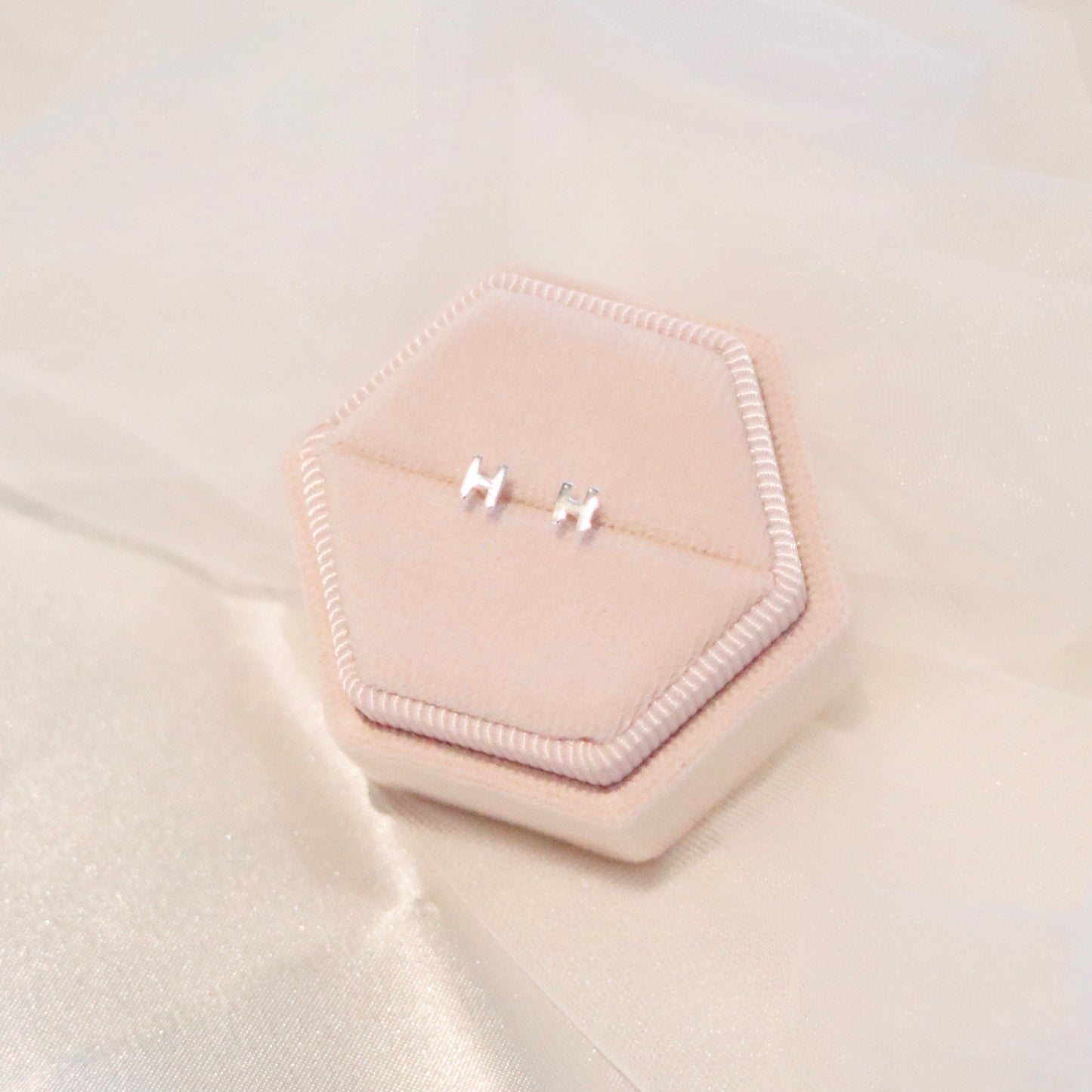 Personal Initial Stud Earrings