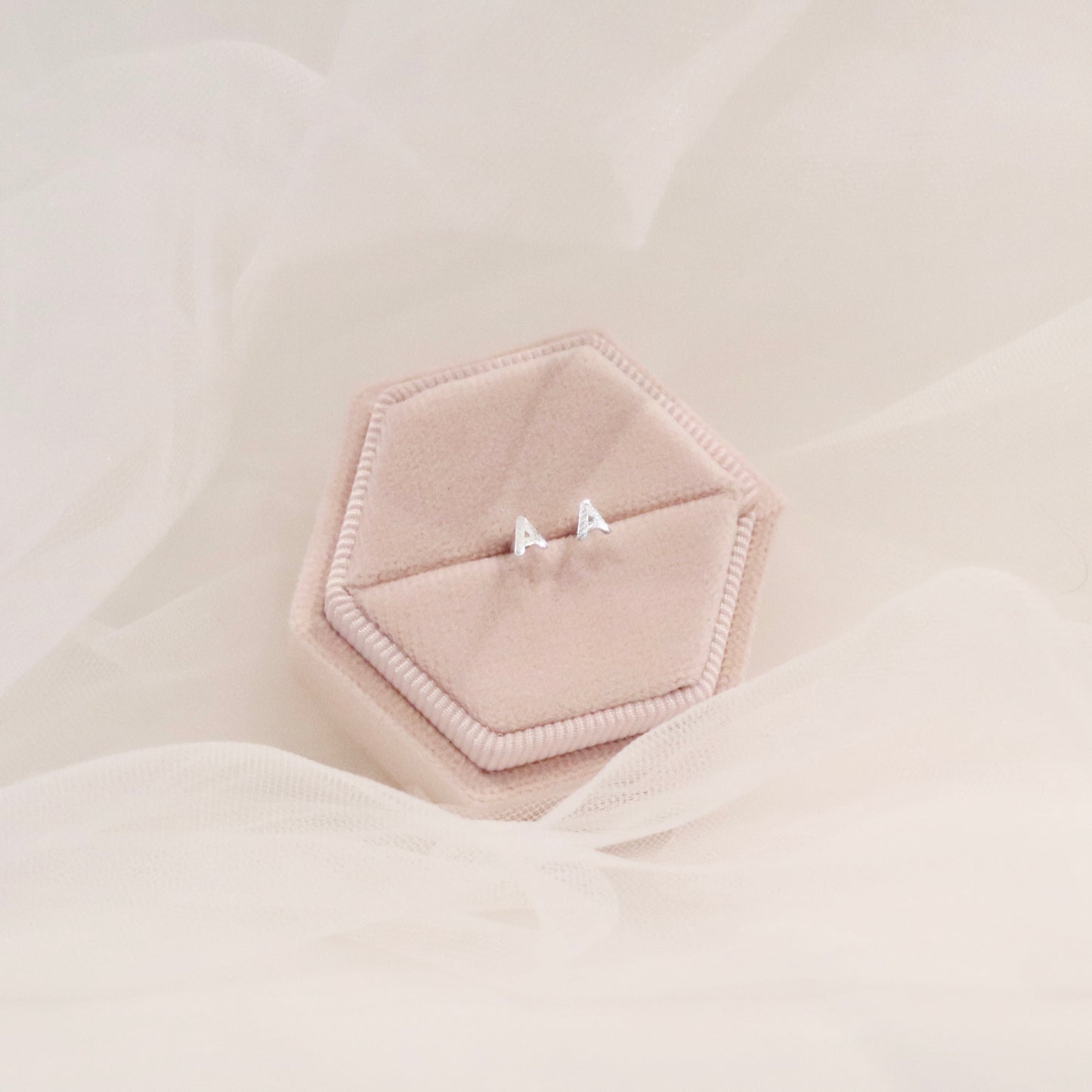 Personal Initial Stud Earrings