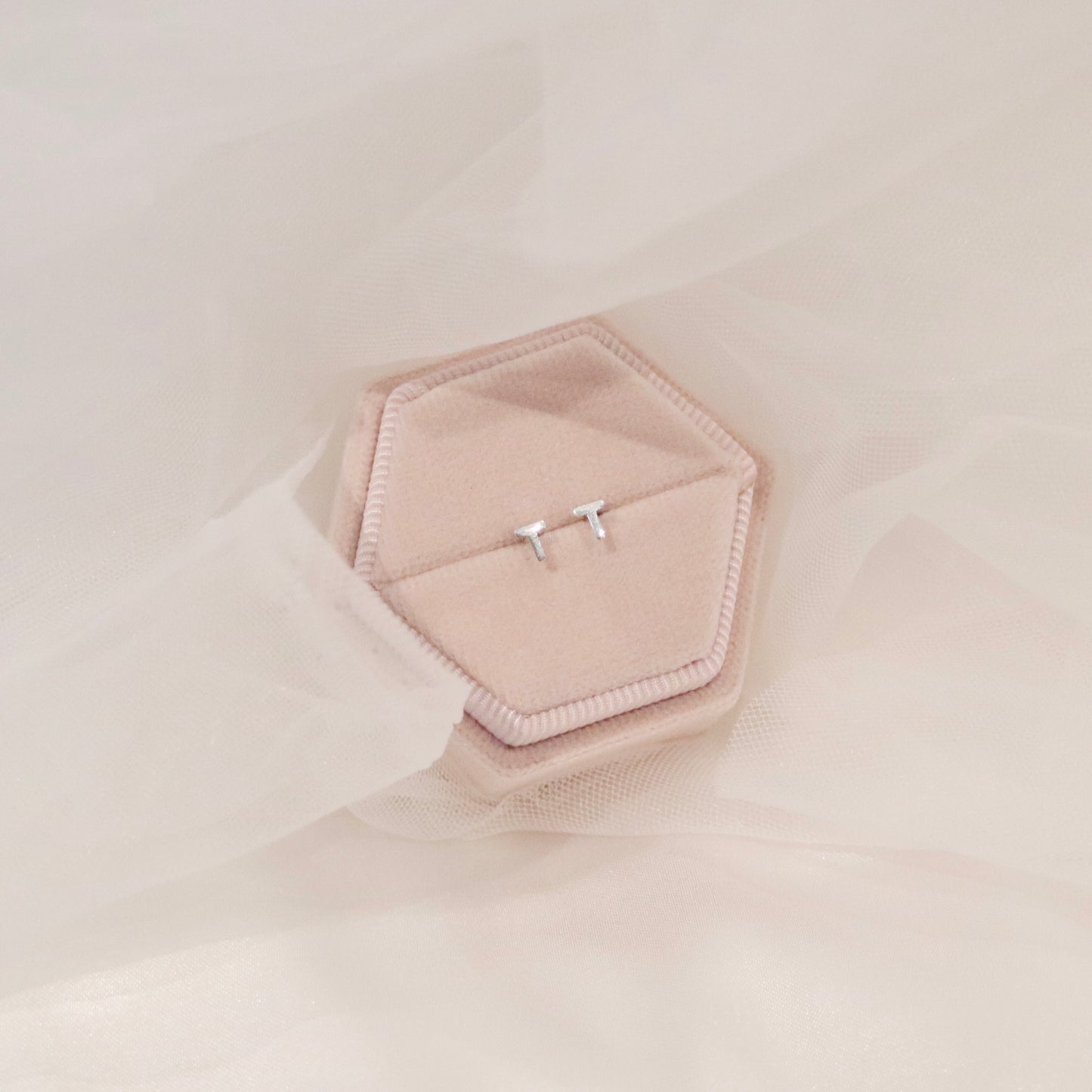 Personal Initial Stud Earrings