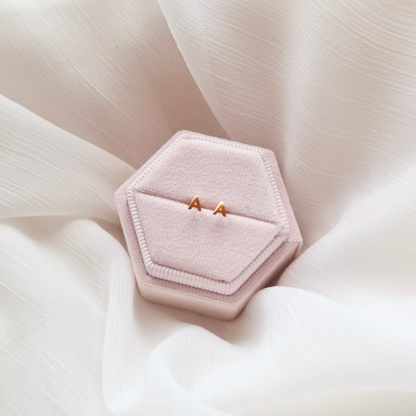 Personal Initial Stud Earrings