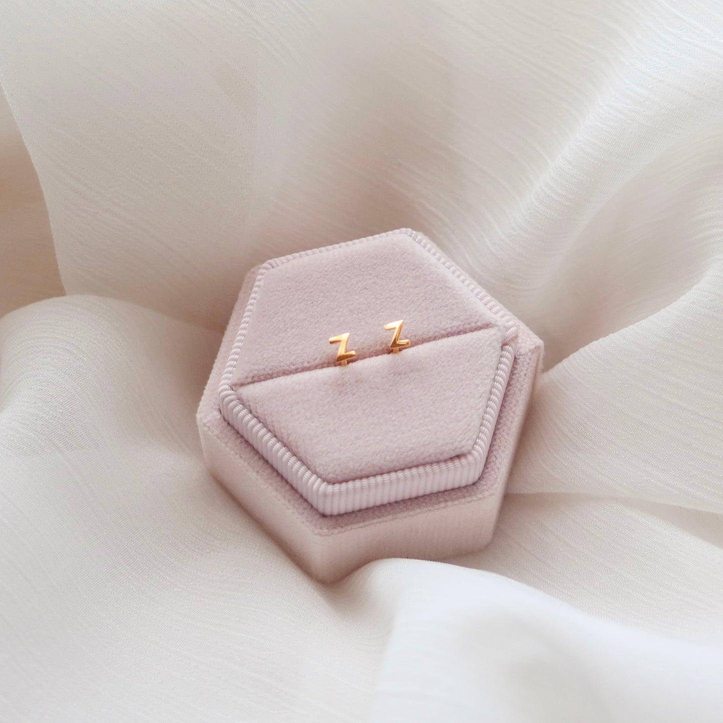 Personal Initial Stud Earrings