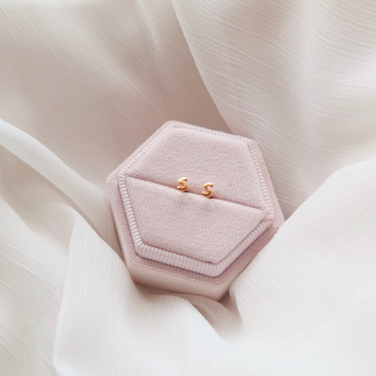 Personal Initial Stud Earrings