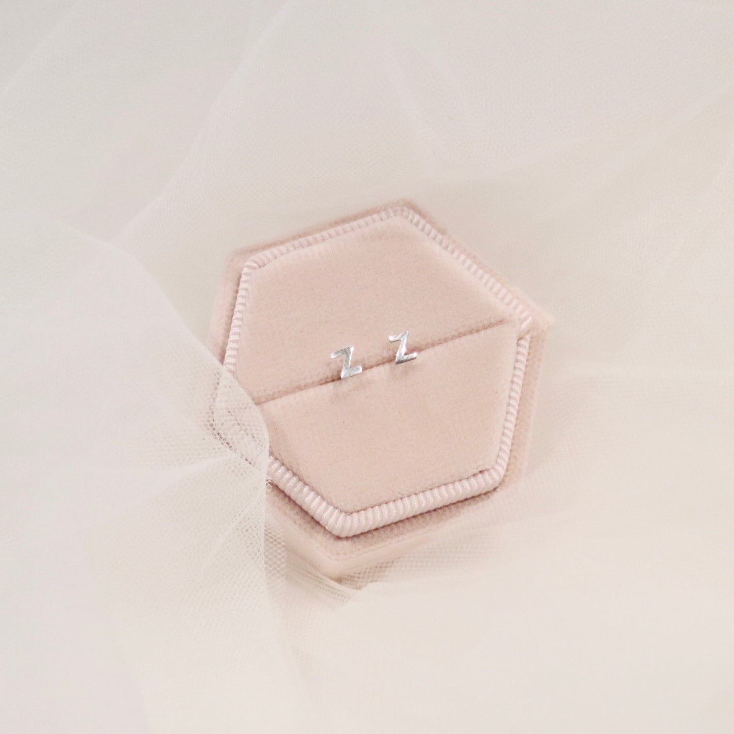 Personal Initial Stud Earrings