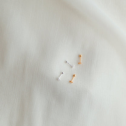Sparkly Little Flower Stud Earrings